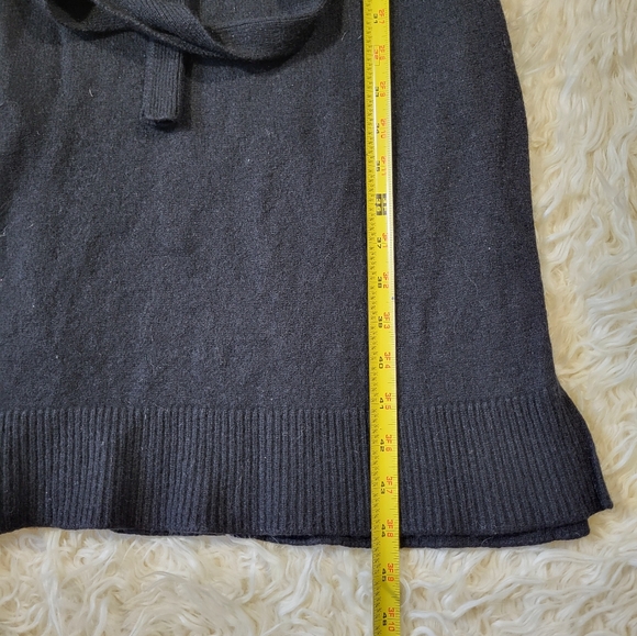 PAIGE Women's Raundi Turtleneck Wool Blend Midi Dress Size Medium - Picture 14 of 14